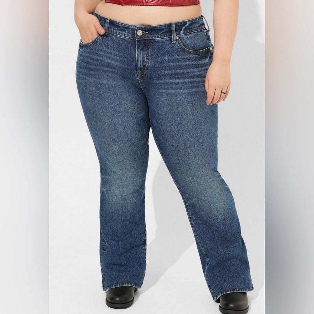 Torrid Classic Denim Relaxed Bootcut Jeans